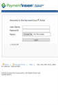 Mobile Screenshot of portal.paymentvision.com